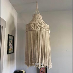 Macrame Chandelier